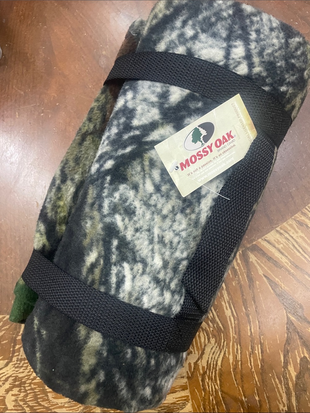 NWT Mossy Oak brand camo Blanket Camouflage Hunting Outdoors Camping Home Throw